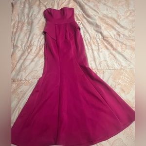 Fuchsia dress size 1 new with tags but has little stain